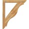 Ekena Millwork Funston Slat Rough Sawn Bracket, Western Red Cedar, 4"W x 38"D x 46"H BKT04X38X46FST06RWR - alternate 3
